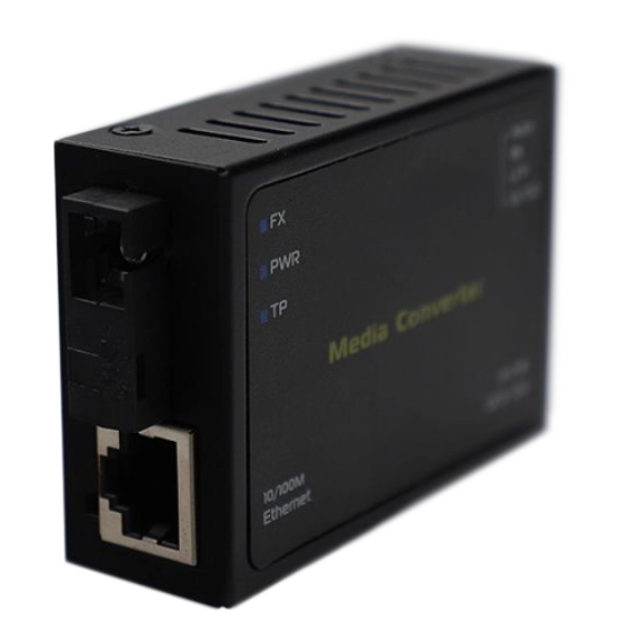100M Mini WDM SC to 100Base-TX Media Converter (Unmanaged) CMCFE-SC