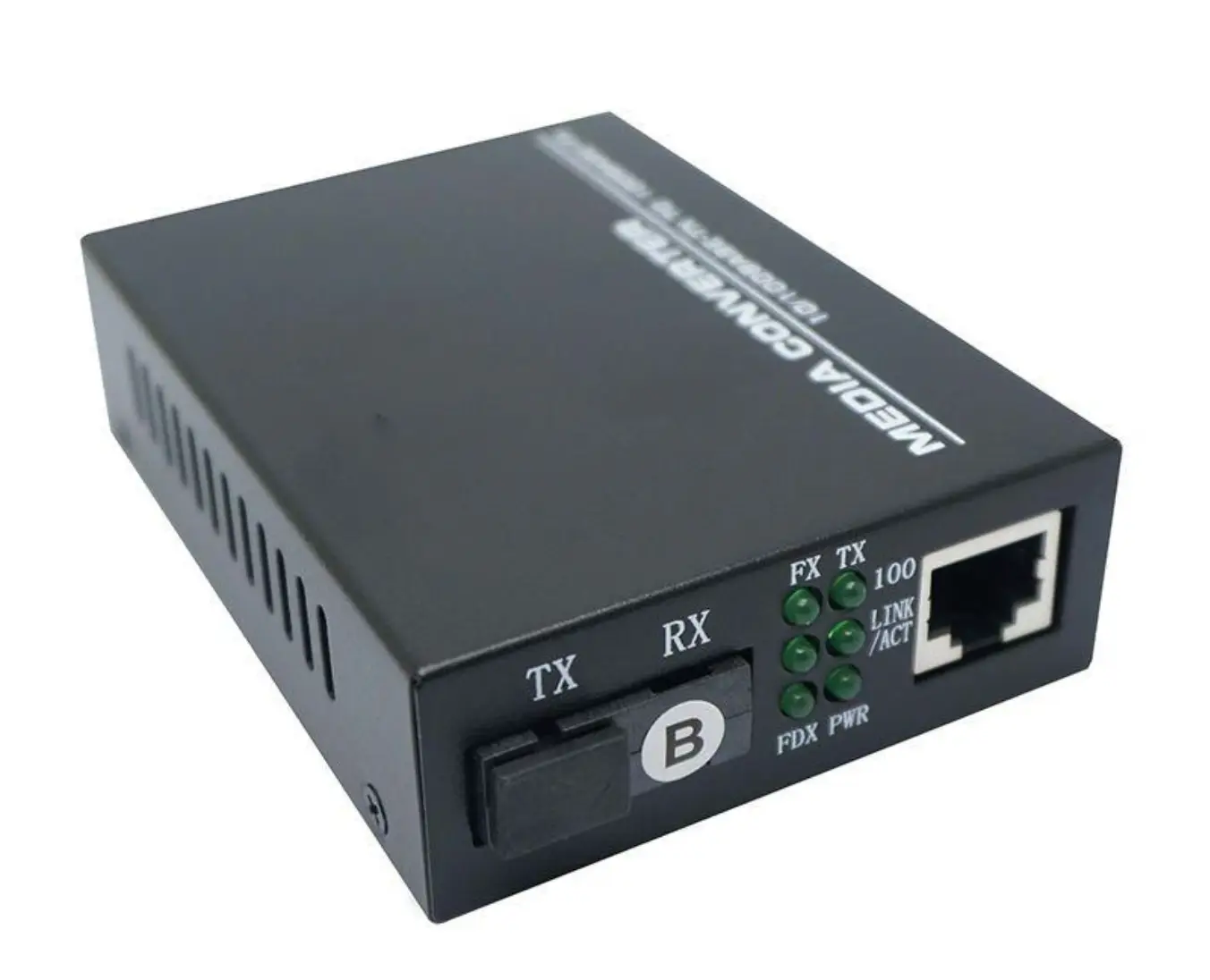 100M WDM SC to 100Base-TX Media Converter (unmanaged) MCFE