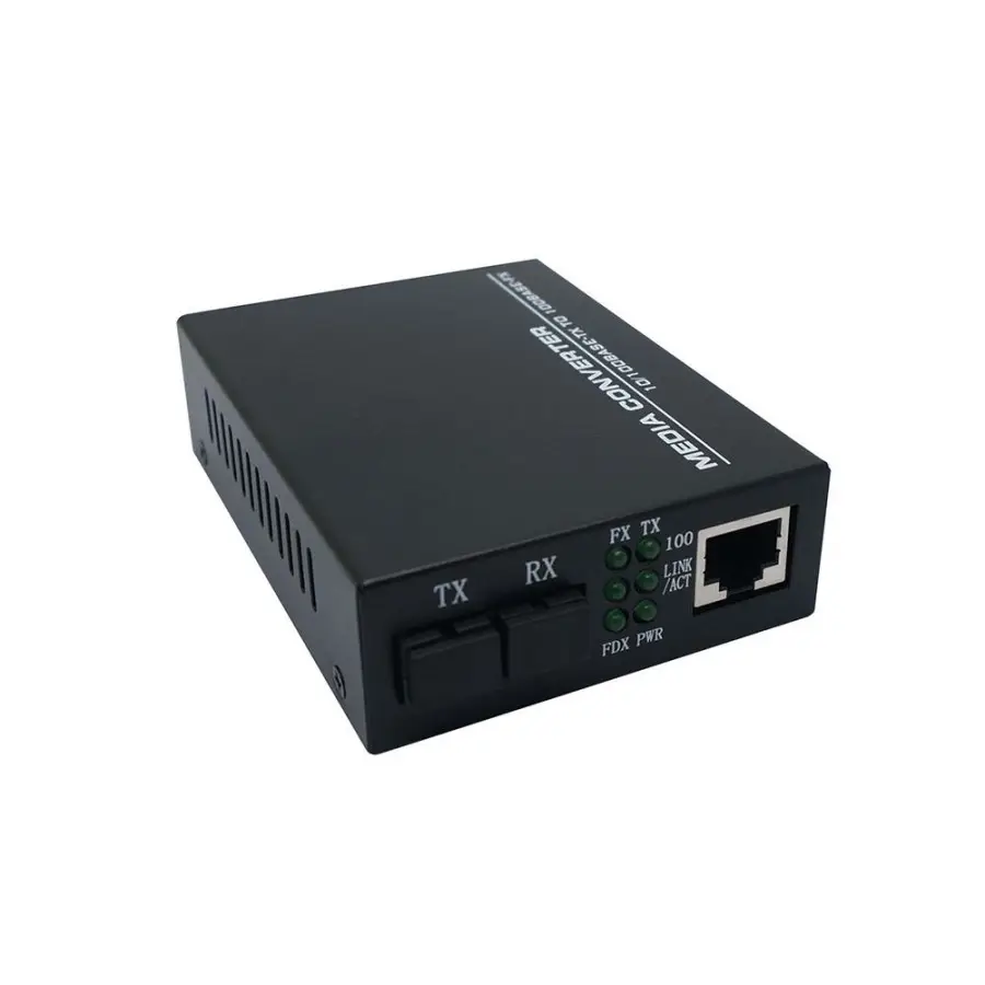 100M SC to 100Base-TX Media Converter (unmanaged) MCFE