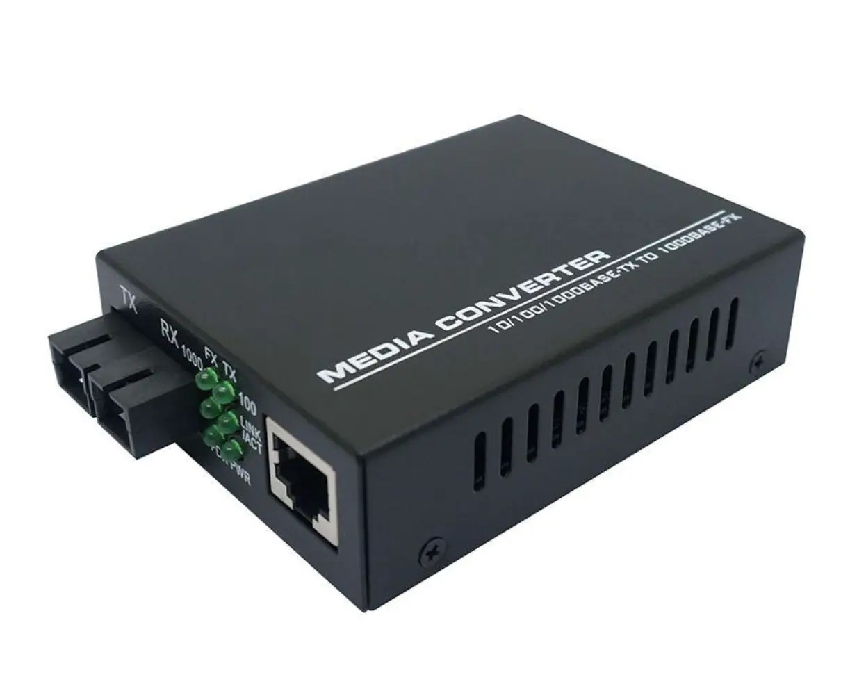 1G SC to 1000Base-TX Media Converter (Unmanaged) MCGE