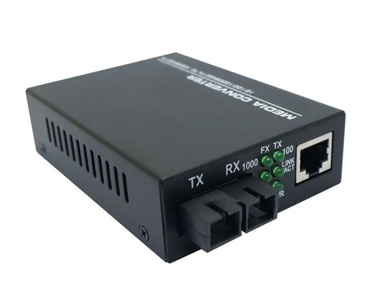1G SC to 1000Base-TX Media Converter (Unmanaged) MCGE