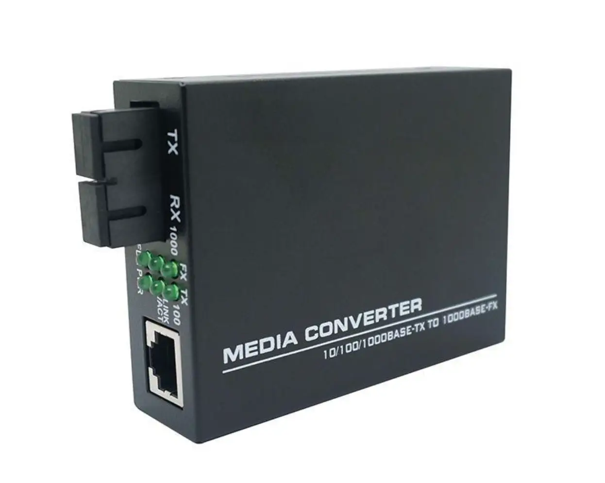 1G SC to 1000Base-TX Media Converter (Unmanaged) MCGE