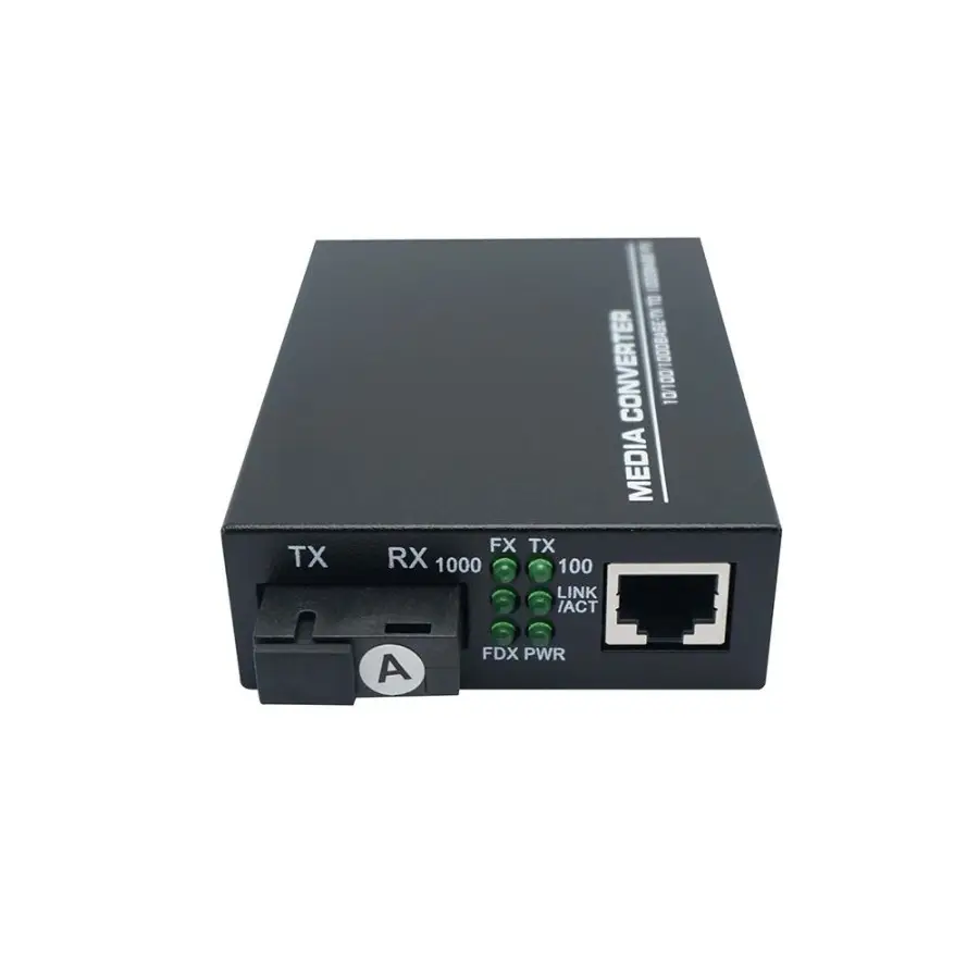 1G медиаконвертер WDM SC > 1000Base-TX (Unmanaged) MCGE