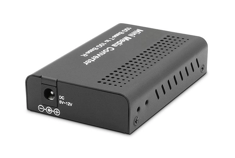 10G mini SFP+ media converter > 10/5/2.5/1G/100M (Unmanaged) MC10Gm-SFP+