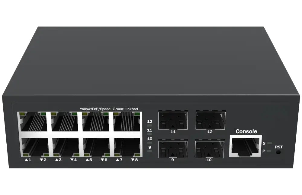 ESW-4GX8GT – a managed Layer 2 switch with 4×2.5G SFP ports
