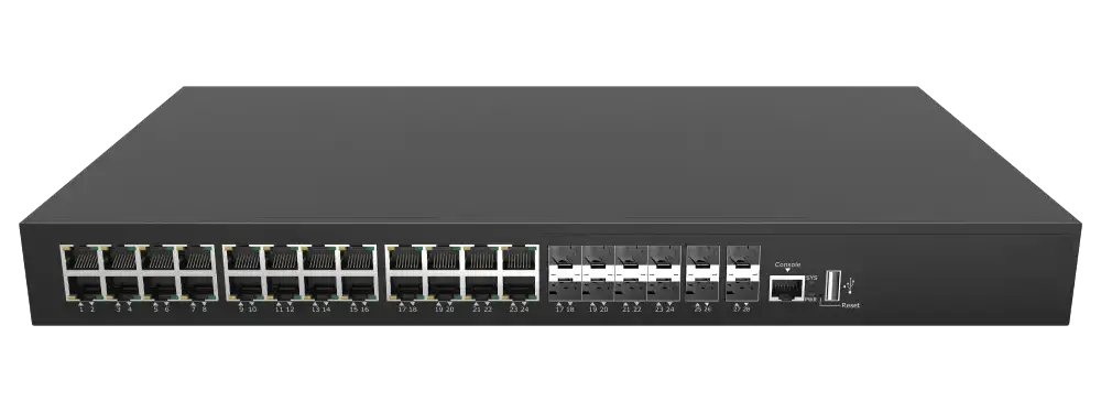 ESW-4XS16GT8GC L2+ Managed Switch, 16xRJ45, 8 Combo SFP, 4x10G SFP+, QoS, VLAN, ERPS